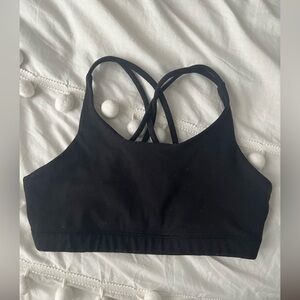 Athleta girl 2.0 upbeat bra, color black size L 10/12